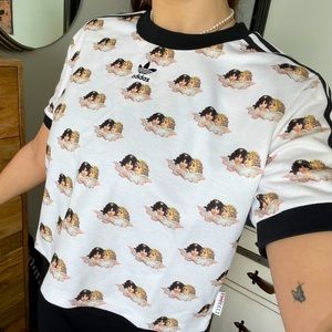 Angelic AF Adidas x Fiorucci T-shirt Collab👼💌!